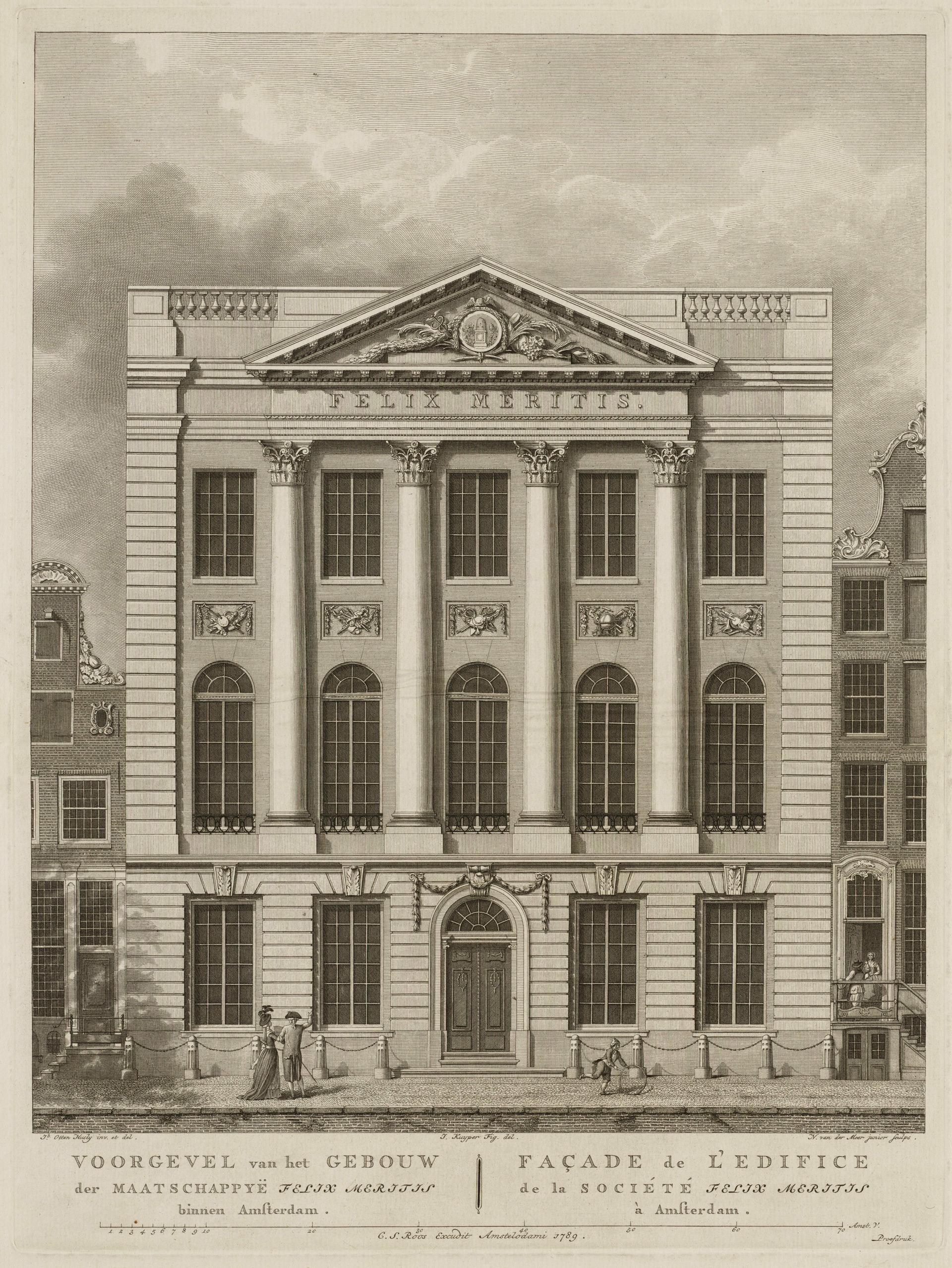 Felyx Meritis, Amsterdam