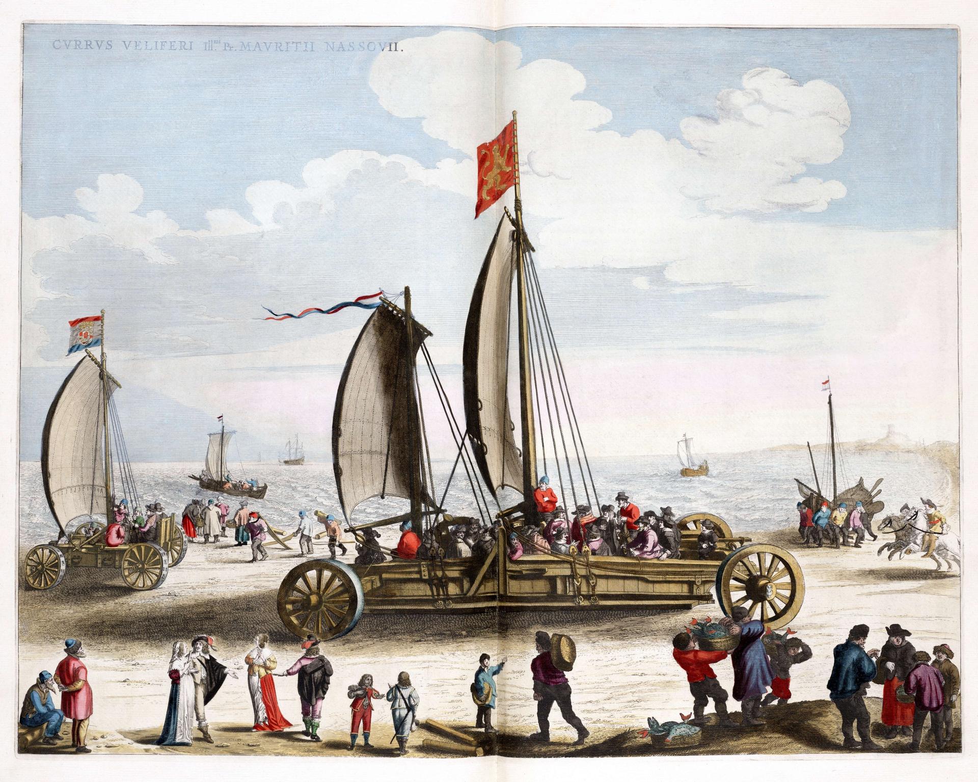 Simon Stevin's Sailing Chariot