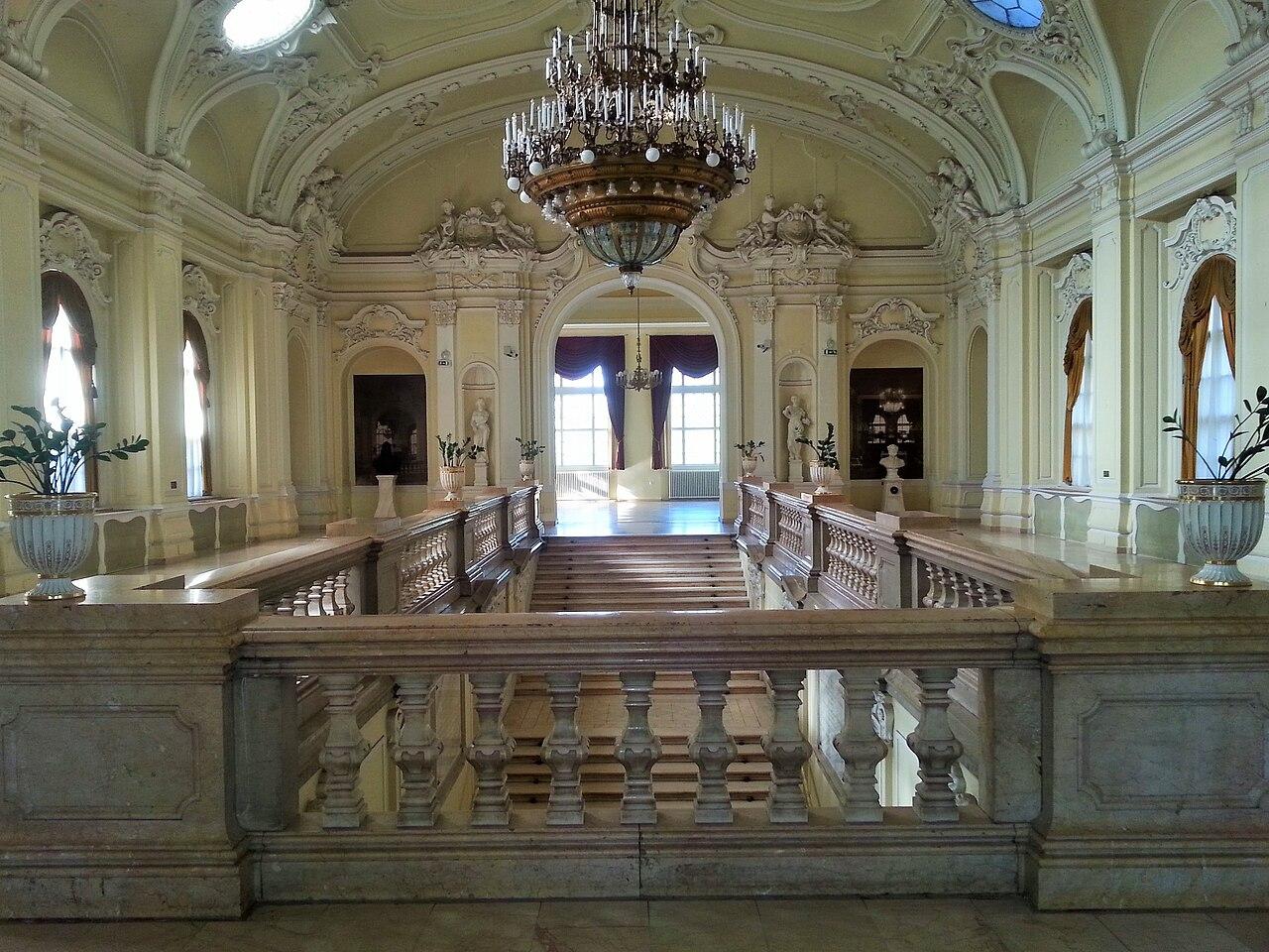 The Agricultural Museum, founded in the middle of the exhibition, Budapest