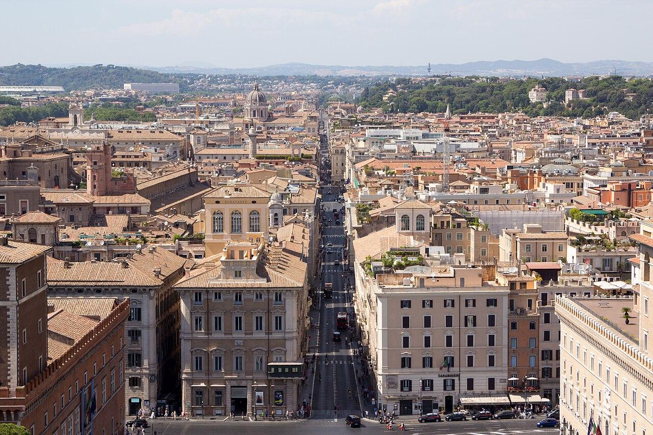 The racecourse and the column, Rome
