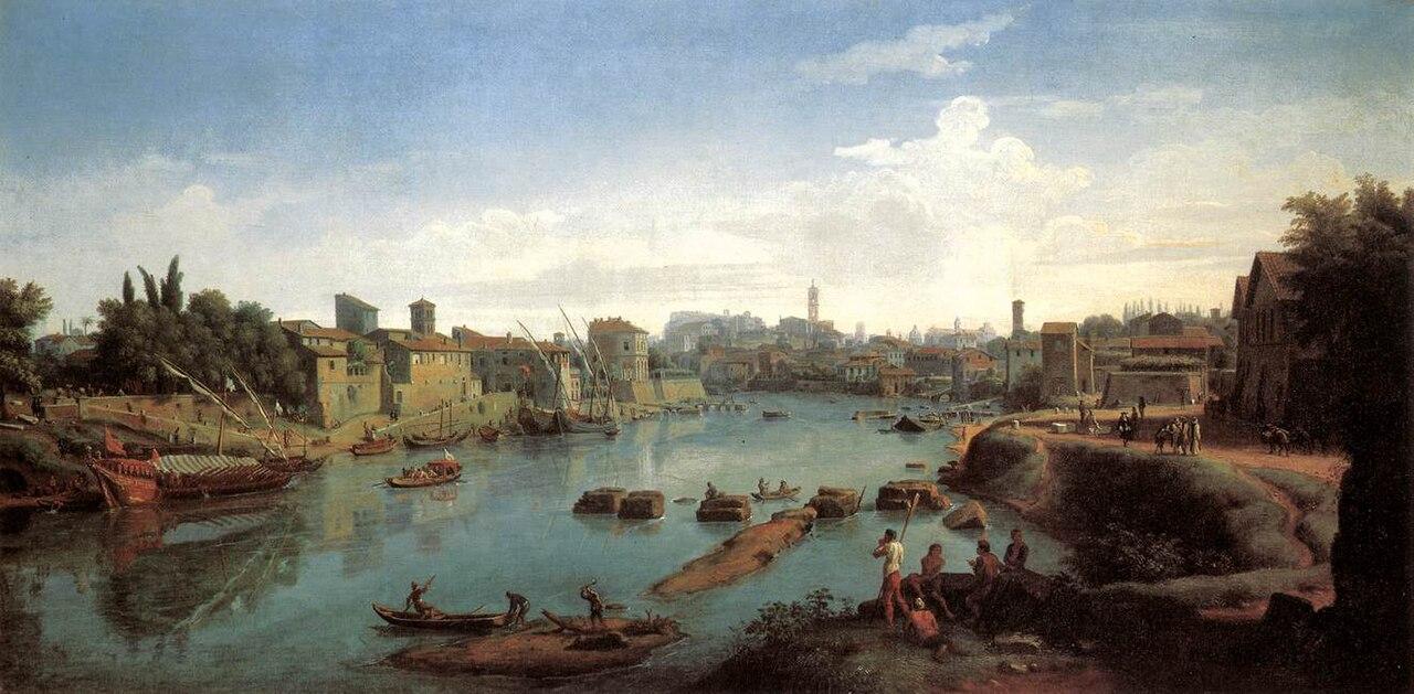 The walls that took the river away, Rome