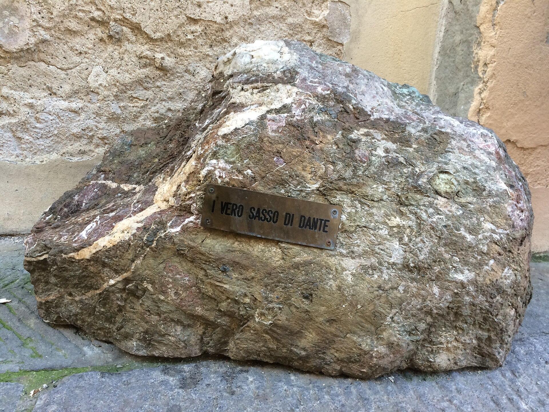 The stone where he sat